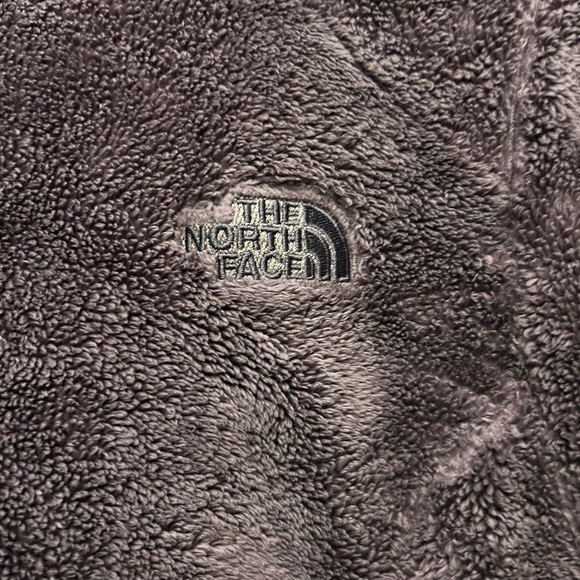 North Face jacket purple fuzzy deep pile full zip - Picture 11 of 12